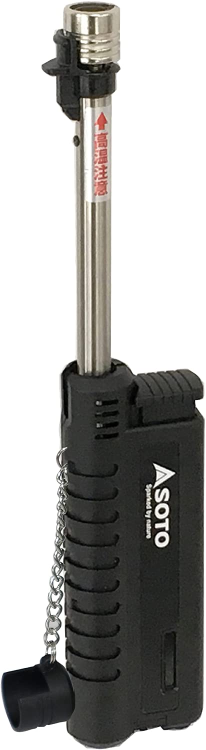 SOTO Pocket Torch Extended with Cap (SMU) 特別版黑色伸縮火機 ST-480C